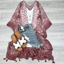  Mandala Tassel Kimono