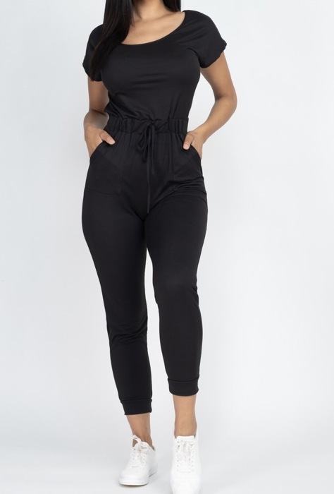 Brooke Short Sleeve Jumpsuit