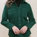 Small Hunter Wool Blend Button Down Shacket