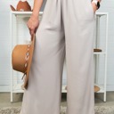 Small Ash Mocha Claire Pocket Jumpsuit