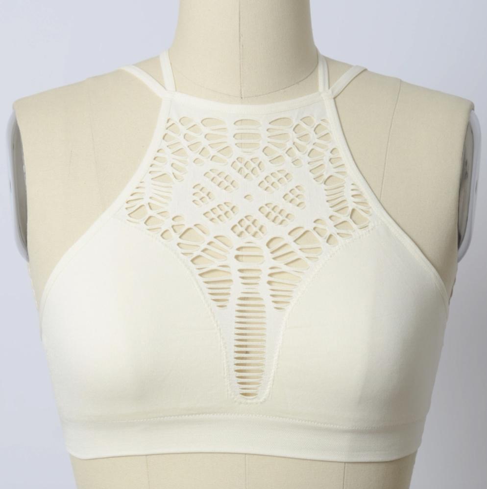 Adeline Cutout Seamless Bralette