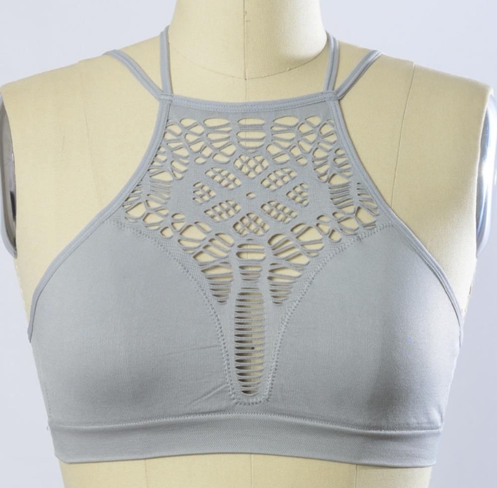 Adeline Cutout Seamless Bralette