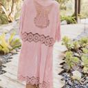 One Size Fits Most Rose Breanna Embroidered Kimono