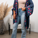  Elsa Flower Embroidered Cardigan