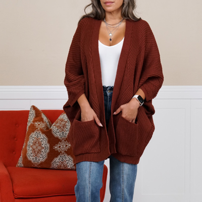 Catalina Ribbed Knit Cardigan