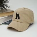 Khaki Los Angeles Adjustable Strap Baseball Cap