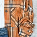 Medium Pumpkin Alexa Long Sleeve Button Up