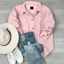 Medium Pink Alexa Sherpa Fall-Winter Shaket