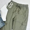 Large Olive Alice Cargo Joggers 