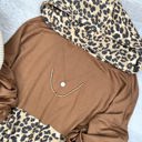 Large Leopard Alice Lightweight Leopard Print Hoodie