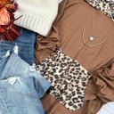 Large Leopard Alice Lightweight Leopard Print Hoodie