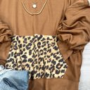 Large Leopard Alice Lightweight Leopard Print Hoodie