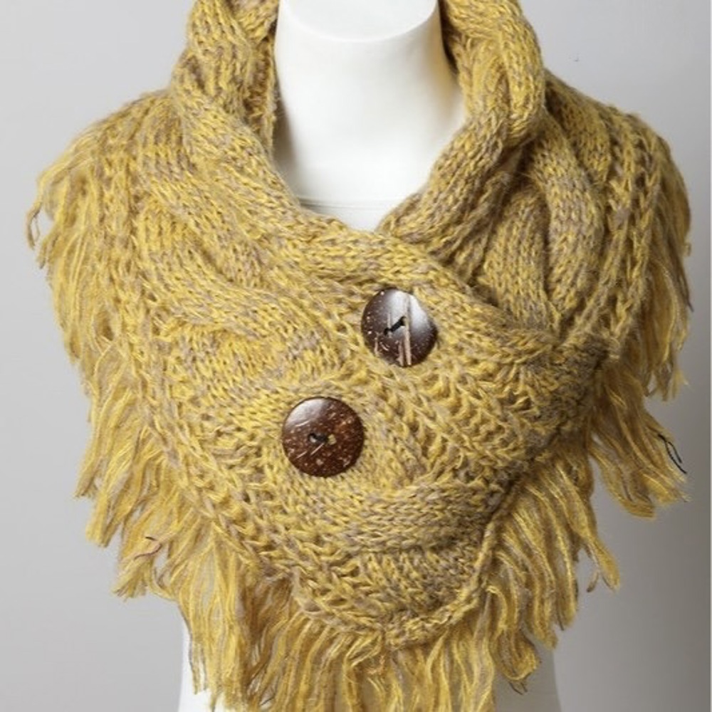 Adi chunky knit scarf