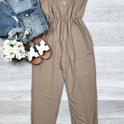 Barbara Sleeveless Jumpsuit
