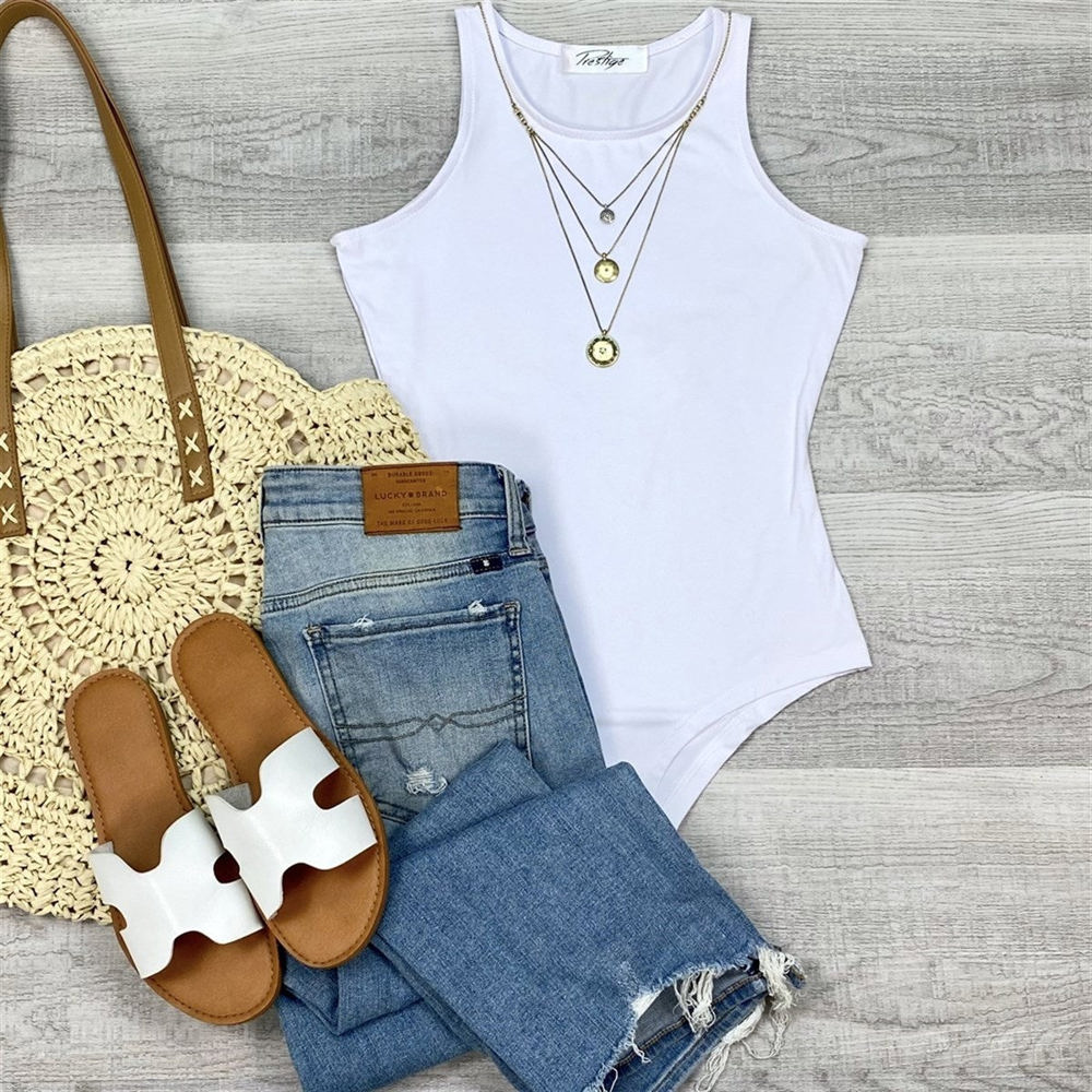 Mia Sleeveless Comfy Bodysuit