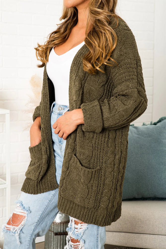 Super Soft Cable knit Cardigan