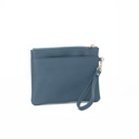 Earthy Blue Wristlet Wallet