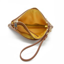 Cognac Wristlet Wallet
