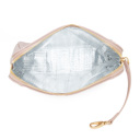 Dusky Pink Multi-Use Makeup Bag - Black