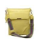  Crossbody Laptop Bag - Pastel Yellow