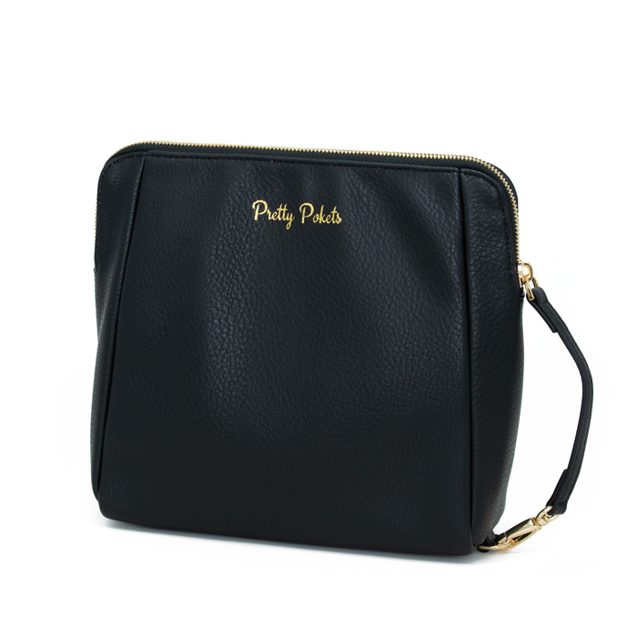 Multi-Use Makeup Bag - Black
