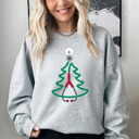  Festive Nurse Christmas Bella Canvas Graphic Sweater