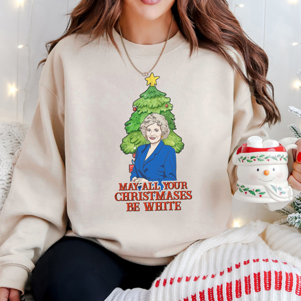 Betty's Golden Christmas Bella Canvas Sweater