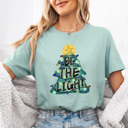  'Be The Light' Christmas Faith Bella Canvas Tee