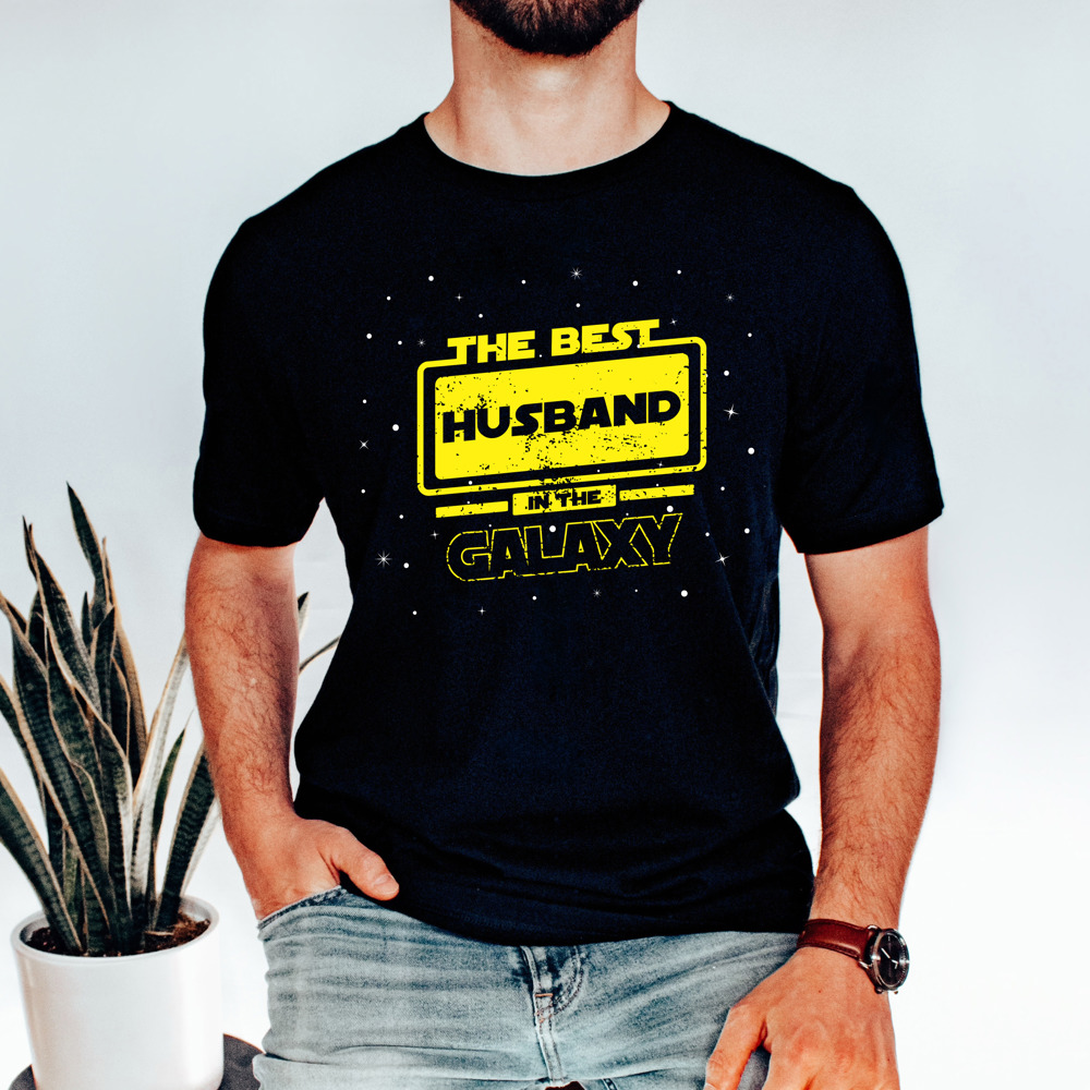 Best Husband In The Galaxy Parody Fandom Gift Tee