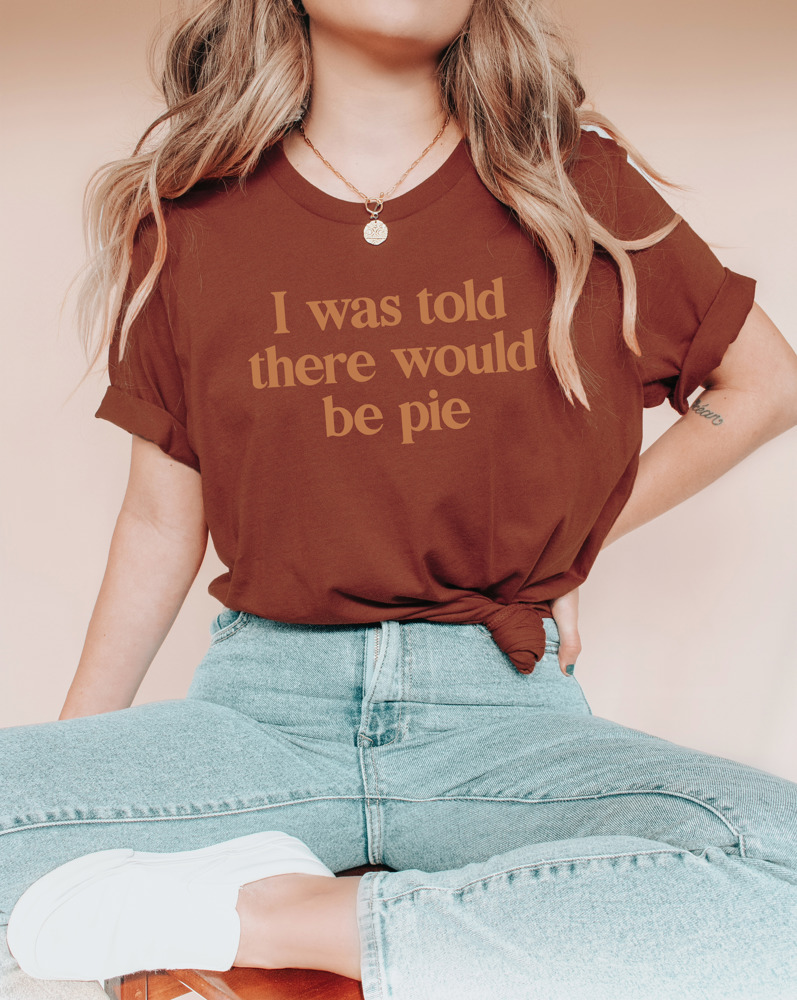 Thanksgiving Pie Bella Canvas Graphic Tee