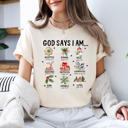  Faith Christmas Bible Verse Style Holiday Bella Canvas Tee