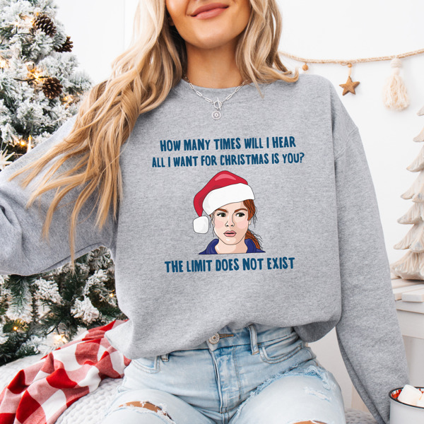 All I Want For Christmas Pop Culture Movie Bella Canvas Sweater