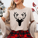  Classic Style Christmas and Winter Deer Bella Canvas Tee