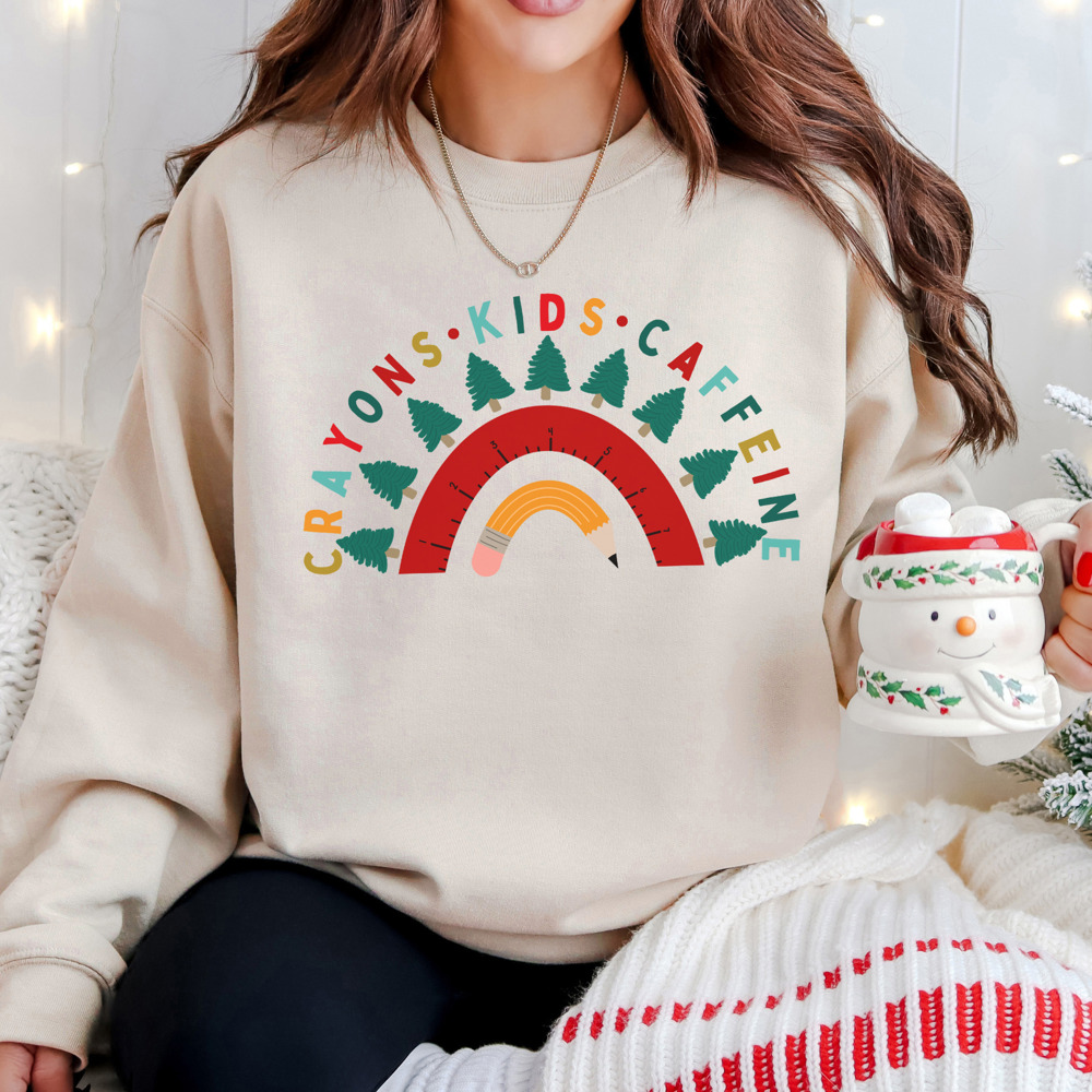 Christmas Teacher Cute And Soft Holiday Bella Canvas Sweater