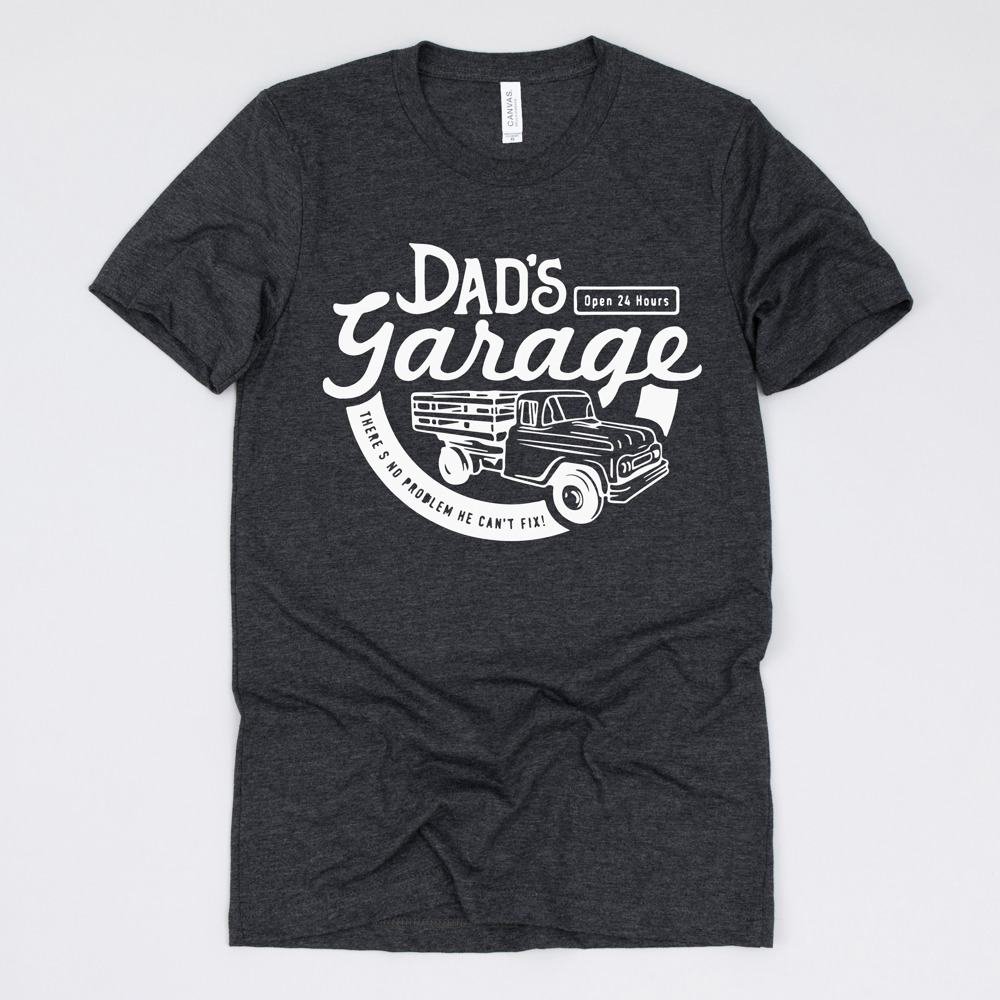 Dad's Garage Soft Bella Canvas Gift Tees