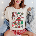  All The Christmas Things Bella Canvas Tee