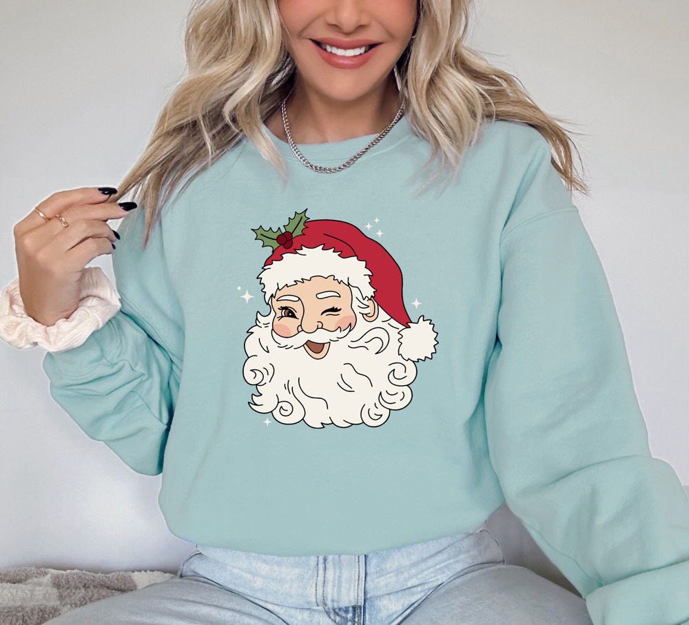 Bella Canvas Soft Santa Holiday Sweaters