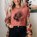  'Eat the Ham!' Funny Thanksgiving Turkey Graphic Tee