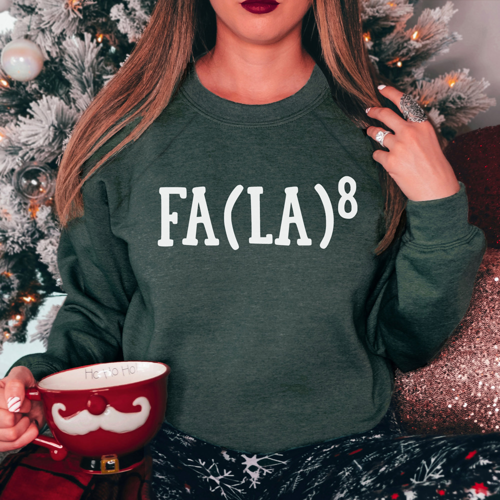 Math Teacher Christmas Humor Bella Canvas Sweaters