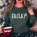 Small Heather Forest Raglan Sleeve Math Teacher Christmas Humor Bella Canvas Sweaters