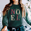 Small Forest Raglan Sleeve Cozy Christmas Noel Bella Canvas Sweaters