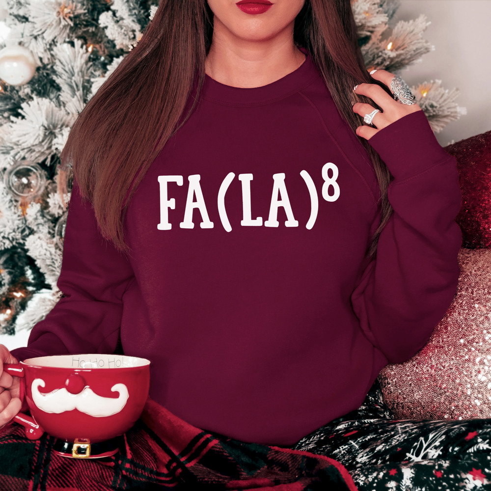 Math Teacher Christmas Humor Bella Canvas Sweaters