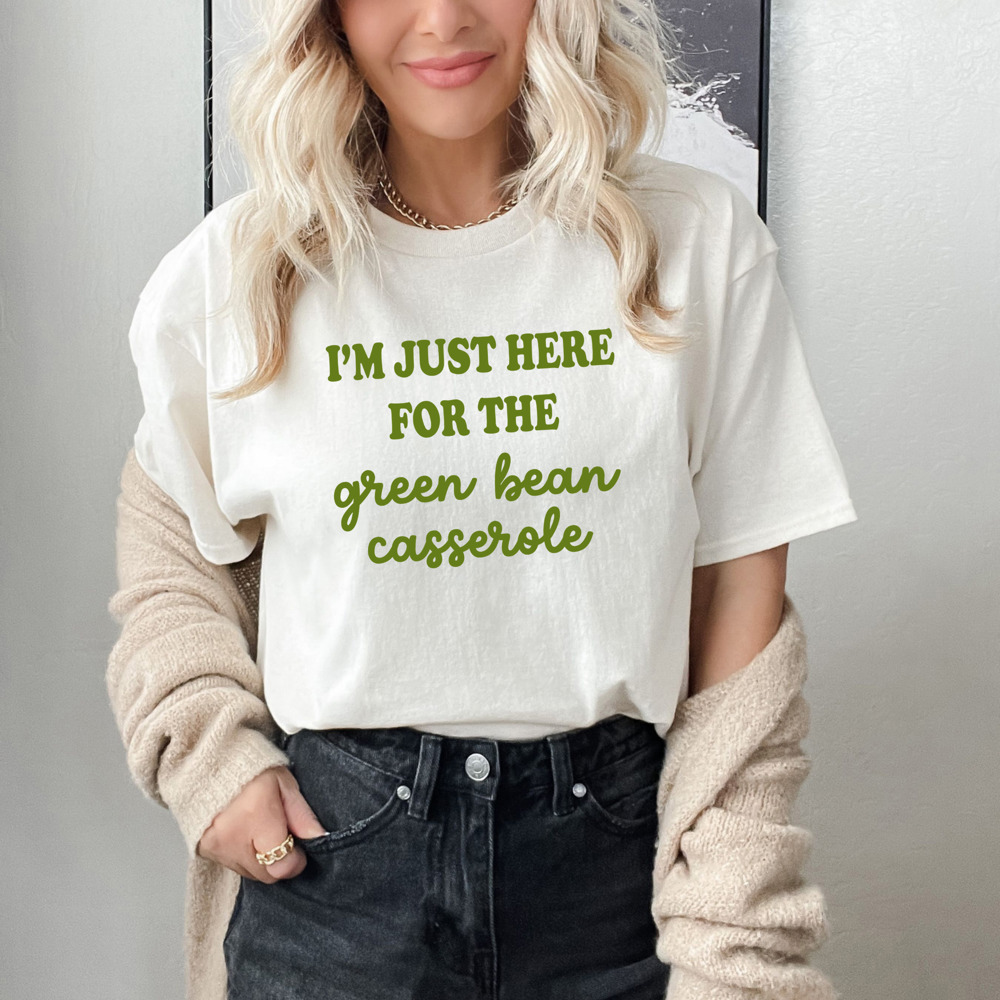 Green Bean Casserole Funny Thanksgiving Tee