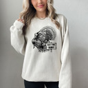  Thanksgiving Turkey Ham Humor Bella Canvas Sweaters