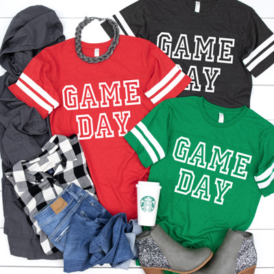 Game Day Vintage Jersey TShirt
