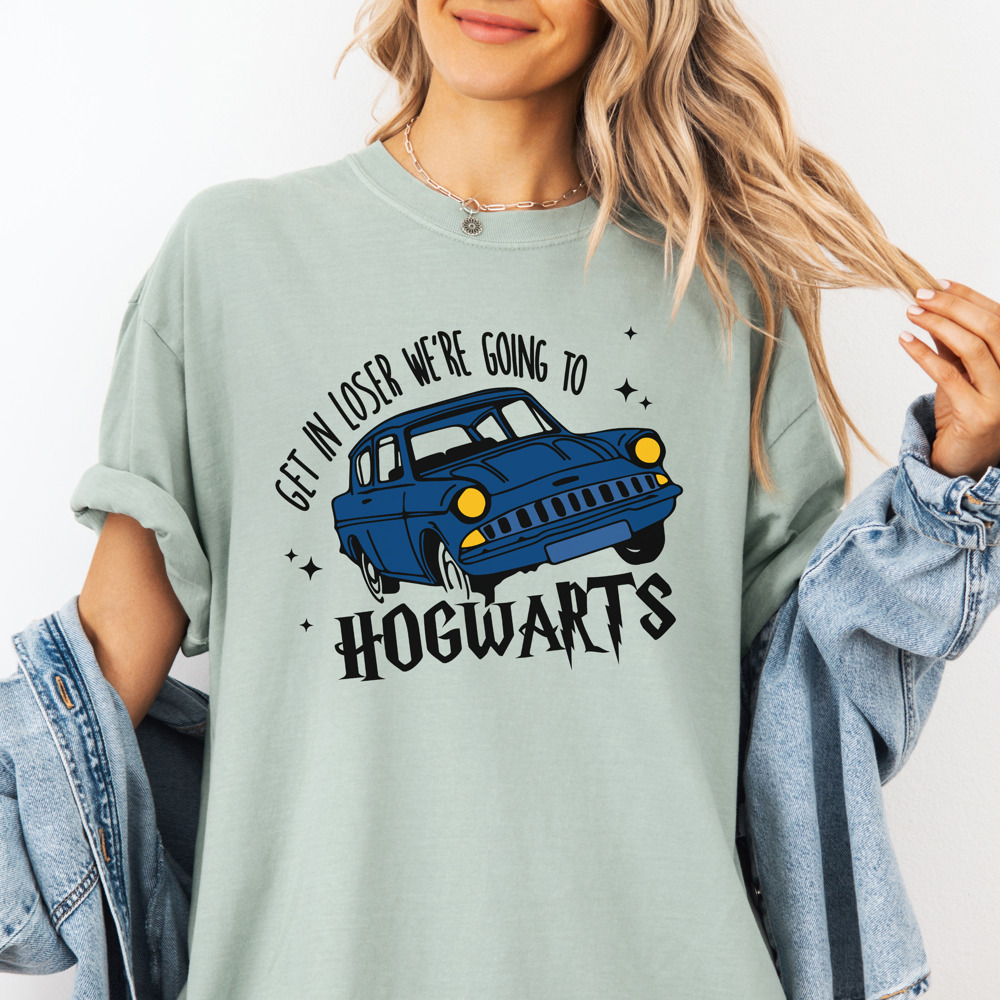 We're Going To Wizarding School Magical Comfort Color Tee