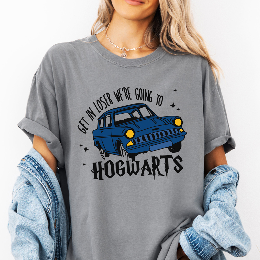 We're Going To Wizarding School Magical Comfort Color Tee