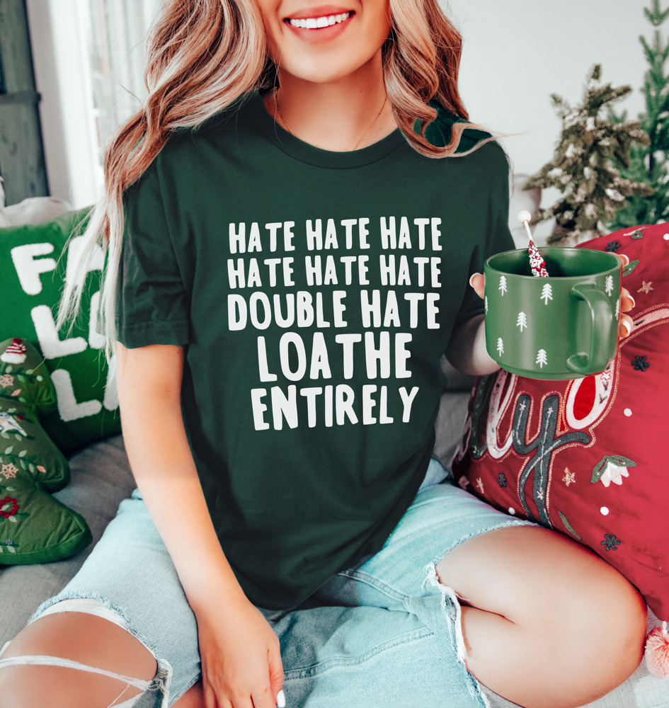 Classic Christmas Movie Quote Bella Canvas Tee