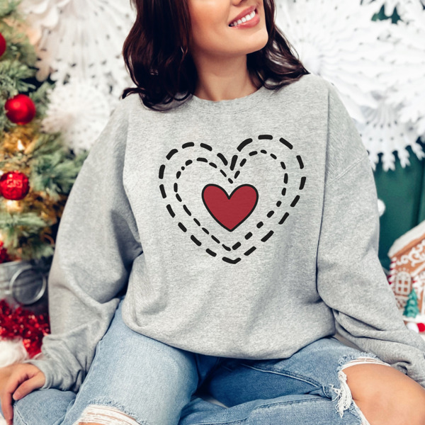 Character 3 Sizes Too Small Christmas Movie Bella Canvas Sweater