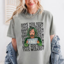 Small Sandstone 'Have You Seen This Wizard' Magical Movie Inspired Comfort Colors Tee